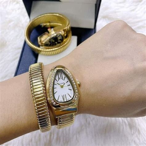 bvlgari snake watch dupe|bvlgari watch ladies snake.